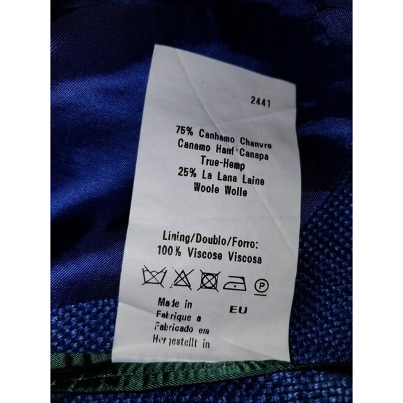 46R 58R Fugaro VBC Cashmere Wool Loose Weave Textured Sport coat Jacket Blazer - Picture 7 of 7